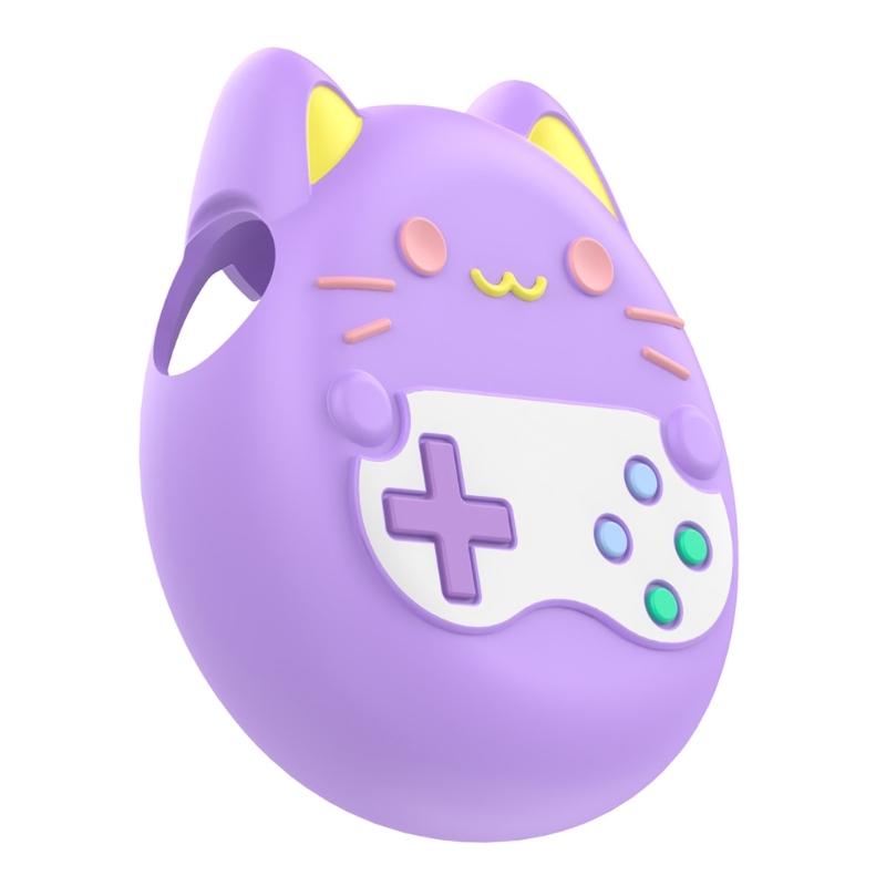 Flexible Silicone Protective Case Shell Cover For Interactive Digital Pet Toy Ensures Full Coverage & Easy Button Access