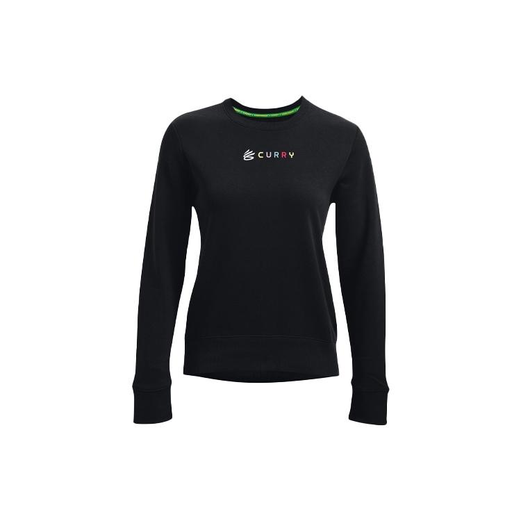 Under Armour Curry Sweatshirt Women's Black Unisex 1369636-001