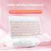 Ultra-Slim Bluetooth-Compatible Keyboard Portable Mini Wireless Keyboard Rechargeable for iPad Tablet Phone iOS Android Windows