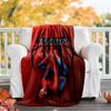 Customizable Spider Man Throw Blanket – Personalized Name, All-Season Cozy Snug Blanket, Machine Washable, Personalized Blanket