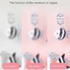 Infant Baby Rattles Newborn Black White Visual Grab Ability Training Toys Stroller Bed Hanging Bell Plush Doll