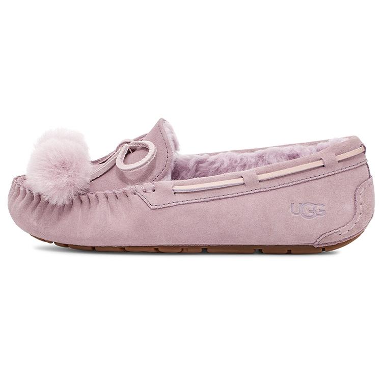 (WMNS) UGG Dakota Bow Pom Pink Purple Women s 1124030-SHAD EU 36