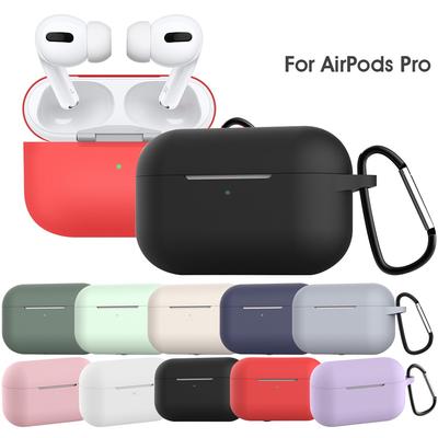 Airpods Pro Capa de fone de ouvido anti-queda Airpods Pro Capa de fone de ouvido Bluetooth de silicone anti-impressão digital