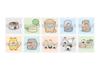 Anything Ikimono Sticker Collection 2 with Box Gum, 20-Pack (Candy Toy)