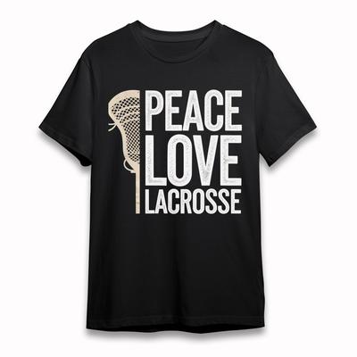 Men's T-shirt With Sport Spirit Love Graphic Unisex Black 100% Cotton Top Summer