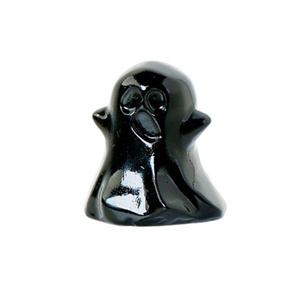 Creative Crystal Ghost Figurine Ghost Shaped Natural Crystal Ghost  Desk Decoration