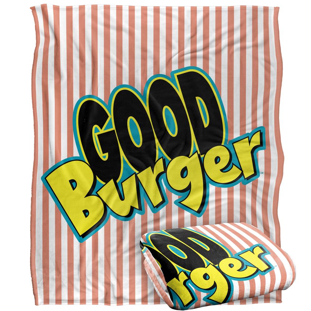 Good Burger 3 Silky Colour Logo Supersoft Blanket