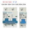 Interruttore automatico CC 1P 2P 12V 24V 36V 48V 60V 72V 96V 120V Celle Solari Batteria RV Interruttore Vuoto 100A 125A 150A 200A 250A