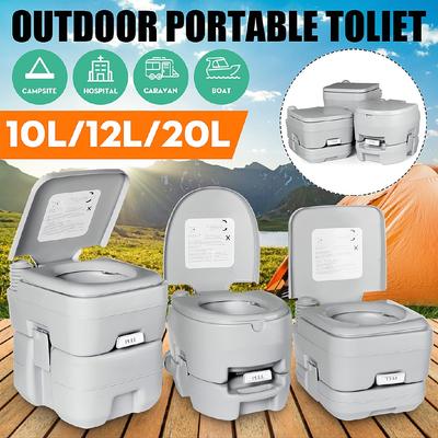 Portable Toilet Home Travel Outdoor Camping Commode Potty Indoor for Elderly For Boat Portable Toilet Aravan Motor-home 10L/12L/20L