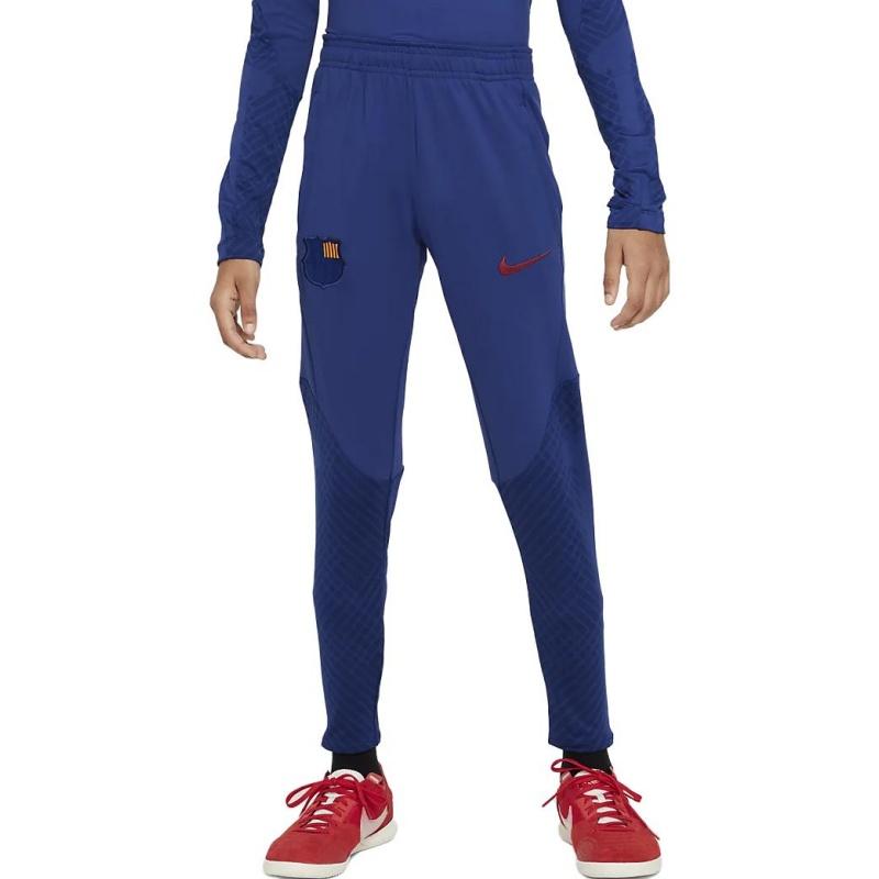 Nike Knitted Sports Pants Printed Solid Color Trendy Comfortable Kids Bottoms Blue DR5068-455