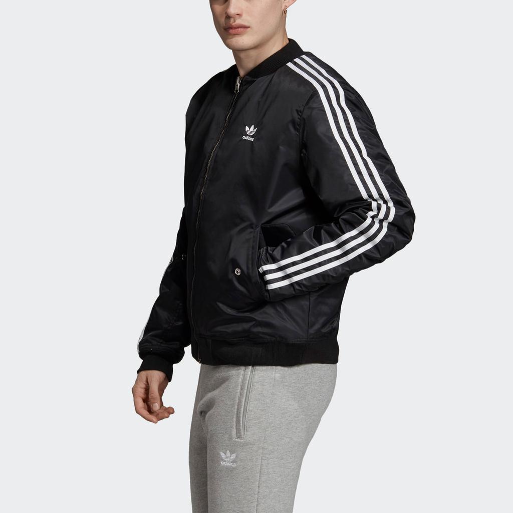 Adidas Originals Bomber Padded Jacket Men Jacket Black ED5825