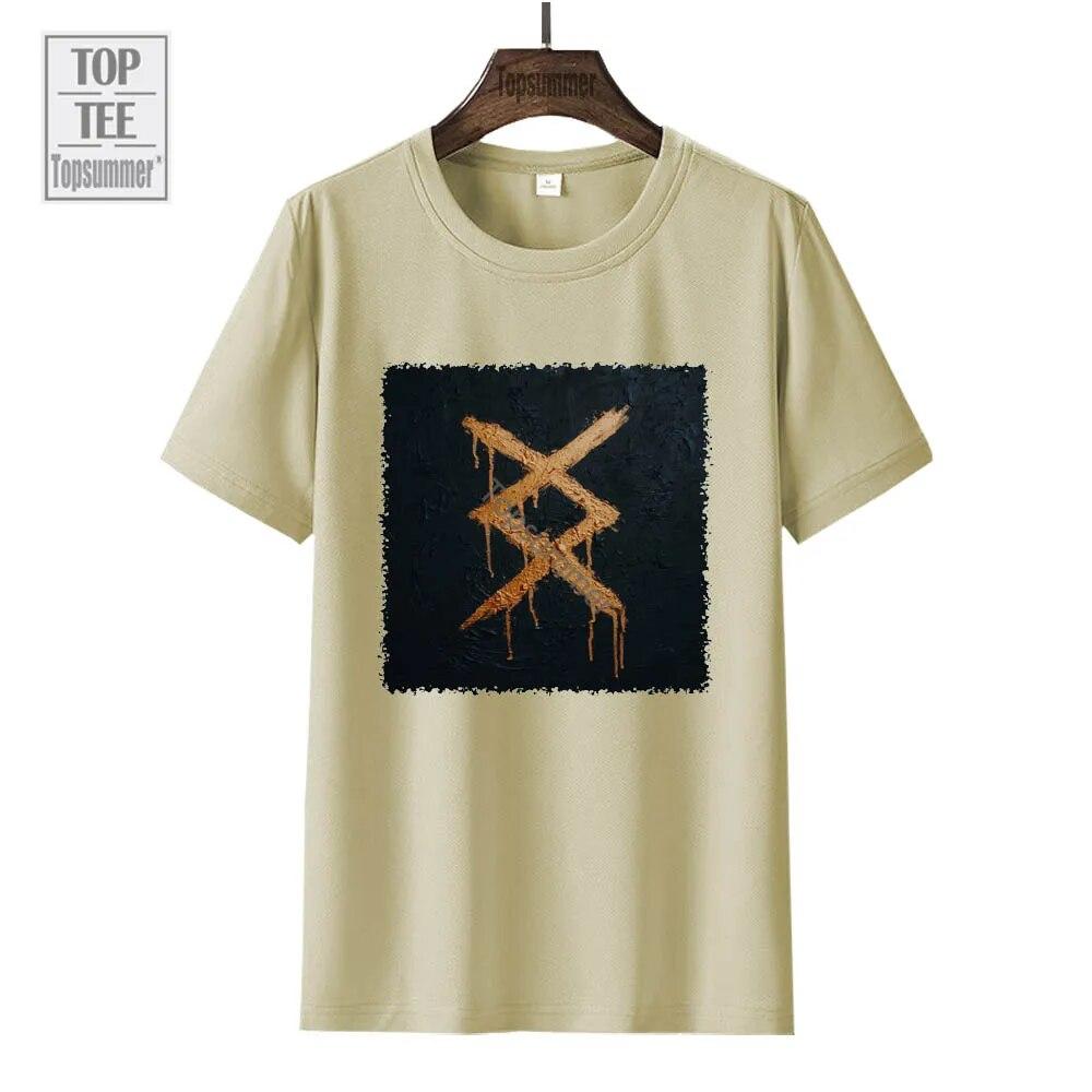 Inguz - Gold Edition Album Tričko Normandie Tour Tričko Dámské Pop Trend Grafický potisk Tričko Unisex Oversized Trička