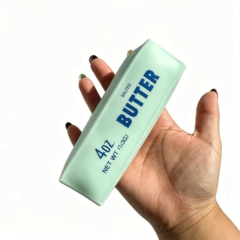 Boterstick Squishy Stressbal Fidget Speelgoed Knapperig Knijpspeelgoed Ronde Blokken Gevuld ASMR Anti Stress Ontlasting Hand Ontspanning Cadeau Speelgoed