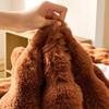 Winter Warm Plush Sofa Cushion Rabbit Plush Smooth Sofa Covers Thicken Anti-slip Universal Couch Slipcovers for Living Room