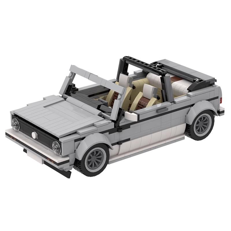 AAXQ1 MOC Urban Sport Vehicles Building Blocks Kit Speed MK1 High-Tech Cabriolet Car Model Children's Assembly Toy Adult Birthday Gift