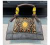 Chinese Style Retro Embossed Large Capacity High Quality Soft Durable Fashion Exquisite Lightweight Commuter Outdoor Beach Shoulder Crossbody Bag