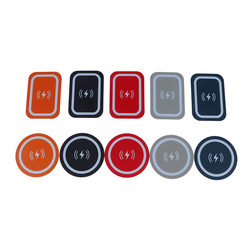Universal Auto Halterung Magnetische Halter Aufkleber Eisen Blatt Für Handy Metall Platte Ultra Dünne Unterstützt Drahtlose Aufladen