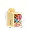 Hair Accessories Organizer With Hair Brush Holder, Rotatable Makeup Brush Holder For Necklaces, Earring, Bracelet, Ring, Makeup