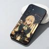 V-Violet E-Evergarden  Phone Case For Samsung Galaxy A73,A72,A71,A70,A52,A51 Others Soft Black Cover