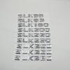 ABS Rear Trunk Lid Emblem Number Letter for Mercedes-Benz R170 R171 R172 SLK32 SLK63 SLK55 SLK200 SLK220 SLK230 SLK250 SLK260