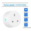 UK Standard WiFi Smart Socket - Alexa Compatible, Mobile Timer, 20A Remote Control for Smart Homes
