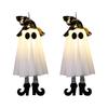 4/1Pcs Halloween LED Light Up Witch Ghost for Halloween Party Home Indoor Outdoor Yard Decoration Scary Hanging Ornaments Gifts