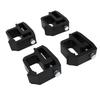 Truck Topper Ladder Rack Clamp Heavy Duty Campers Shell Clamp Replacement for Ram 1500 2500 3500 Black