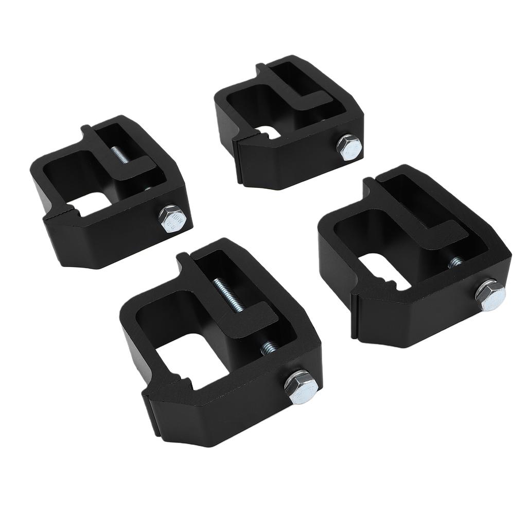 Truck Topper Ladder Rack Clamp Heavy Duty Campers Shell Clamp Replacement for Ram 1500 2500 3500 Black