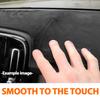 Car Dashmat Leather Dashboard Cover Suede Leather Dash Mat Pad Sunshade Accessories for Lifan X50 2014 2015 2016 2017 2018