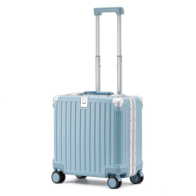 OEING Multi-functional Aluminum Frame Carry-on Luggage 18 inch
