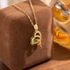 Dolphin Love Women's Collarbone Necklace - Cute, Elegant, Versatile, Fairy Style