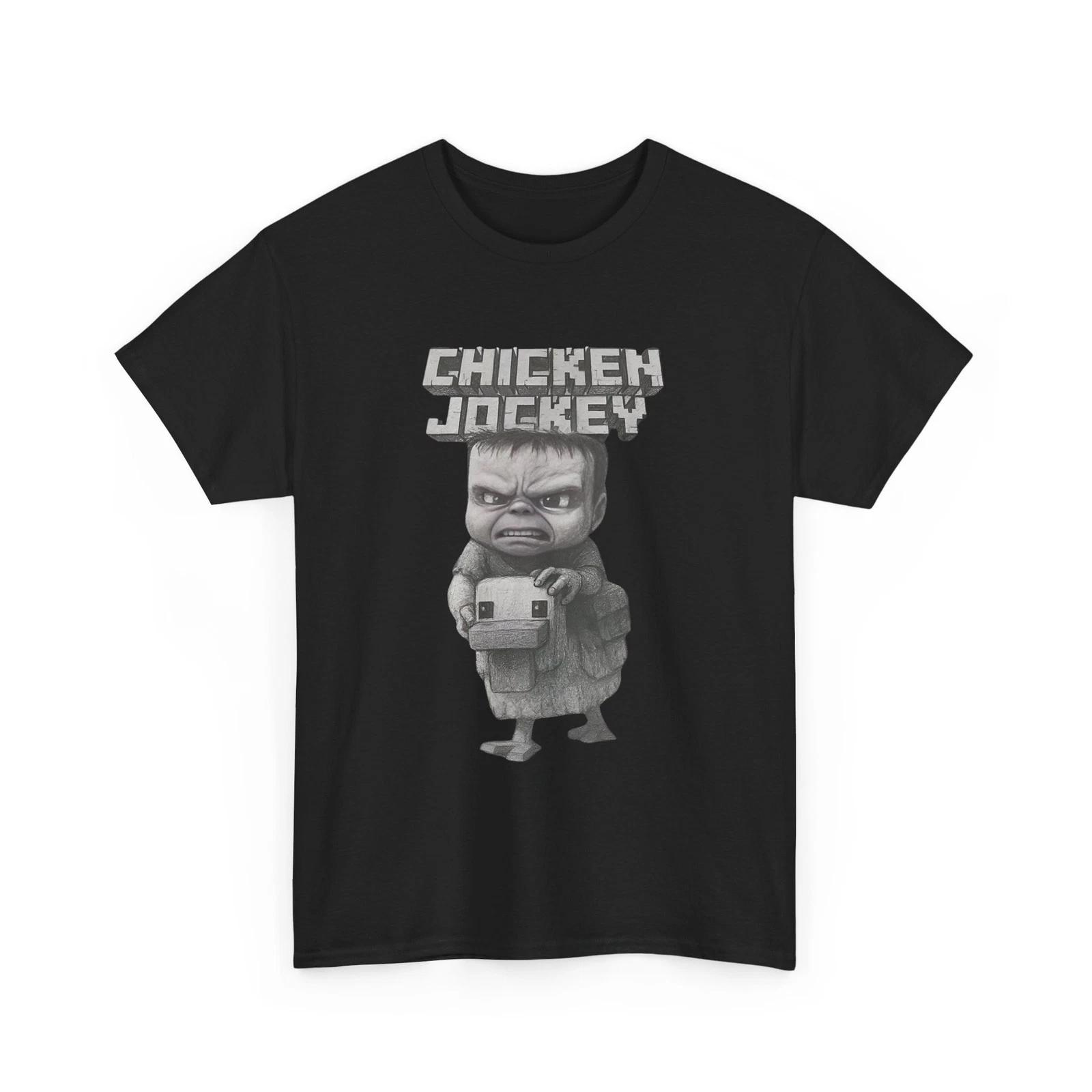 Chicken Jockey T shirt, Chicken Jockey Gamer Women Men Funny Shirt S