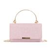 2025 new casual fashion trend simple chain fashion metal portable shoulder crossbody small square bag