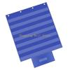 KX4B Wall Mounted Pocket Chart Transparent Panel Educational Tool For Classroom Wall Display Sentence Strips Holder