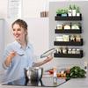 4pcs Magnetic Organizer Halloween Home Kitchen Fridge Laundry Room Side Hanging Kitchen Home Organization Storage Supplies