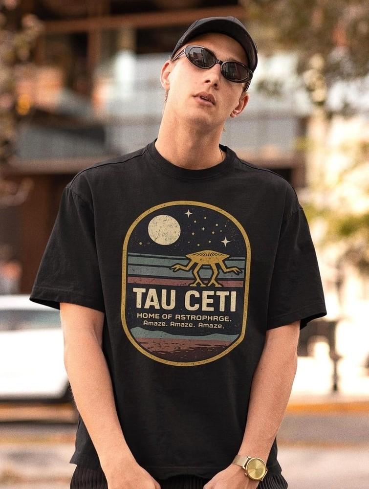 

Retro Tau Ceti Home of Astrophage Shirt Rocky Amaze TeeProject Hail Mary Shir Unisex T-Shirt S