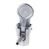 Metal Air Chuck Mini Tire Inflator Hose End with Barb Connector for Hose Repair