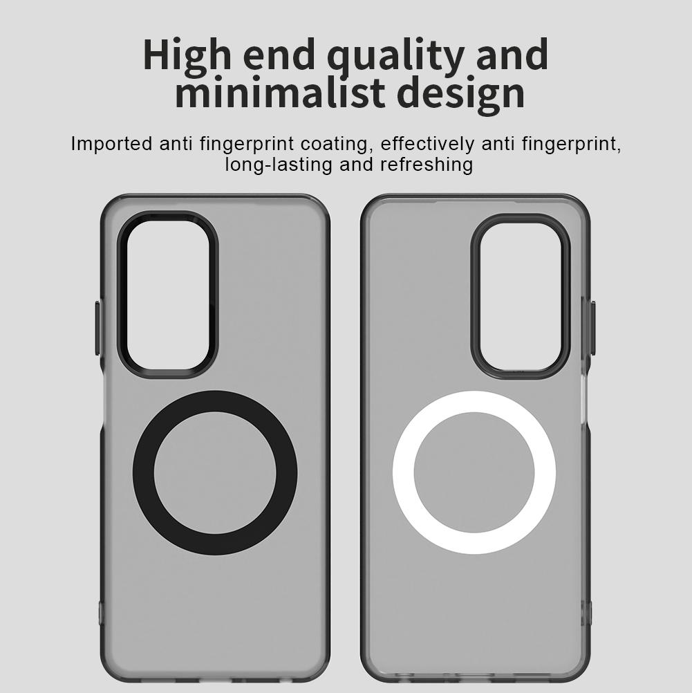 Magnetic Wireless Charging Case For OPPO A5 5G 4G Cover Candy Colors Transparent Back Shell Fundas Coque