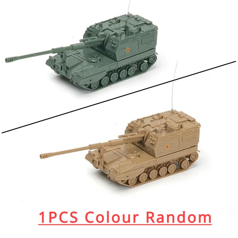 4D 1/72 China 05 Self-propelled Howitzer Red Arrow 10 Anti-tank Missile Tank Military Assemble Model