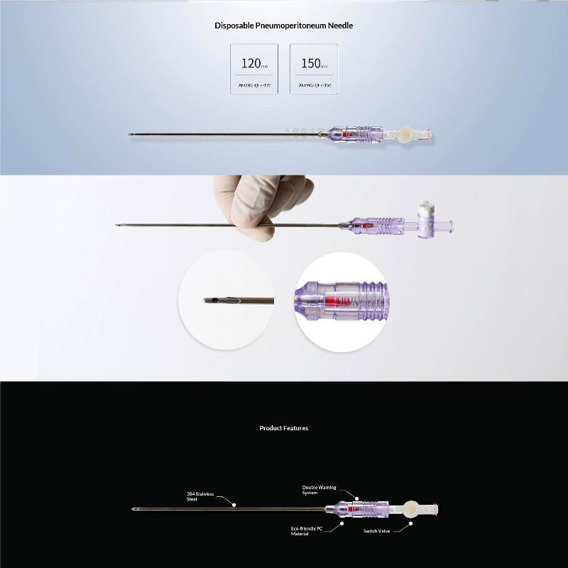 1Pcs Laparoscopic Insufflation Needle Disposable Laparoscopy Veress Needle For Laparoscopic Surgery