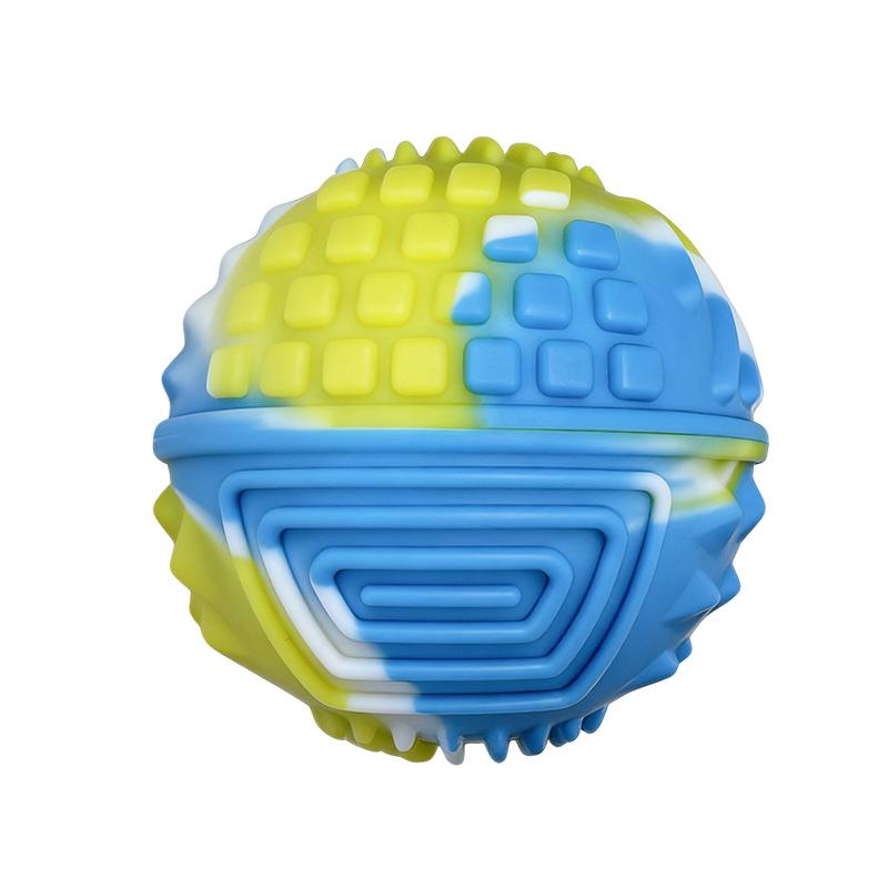 

Stretchy Sensory Worry Ball for Kids - Soft Silicone Fidget Toy камуфляж зелений колір