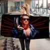 Classic Movie T-Terminator Microfiber Beach Towel Absorbent Quick Dry Soft Yoga Swimming Resort Mountain Climbing Towel