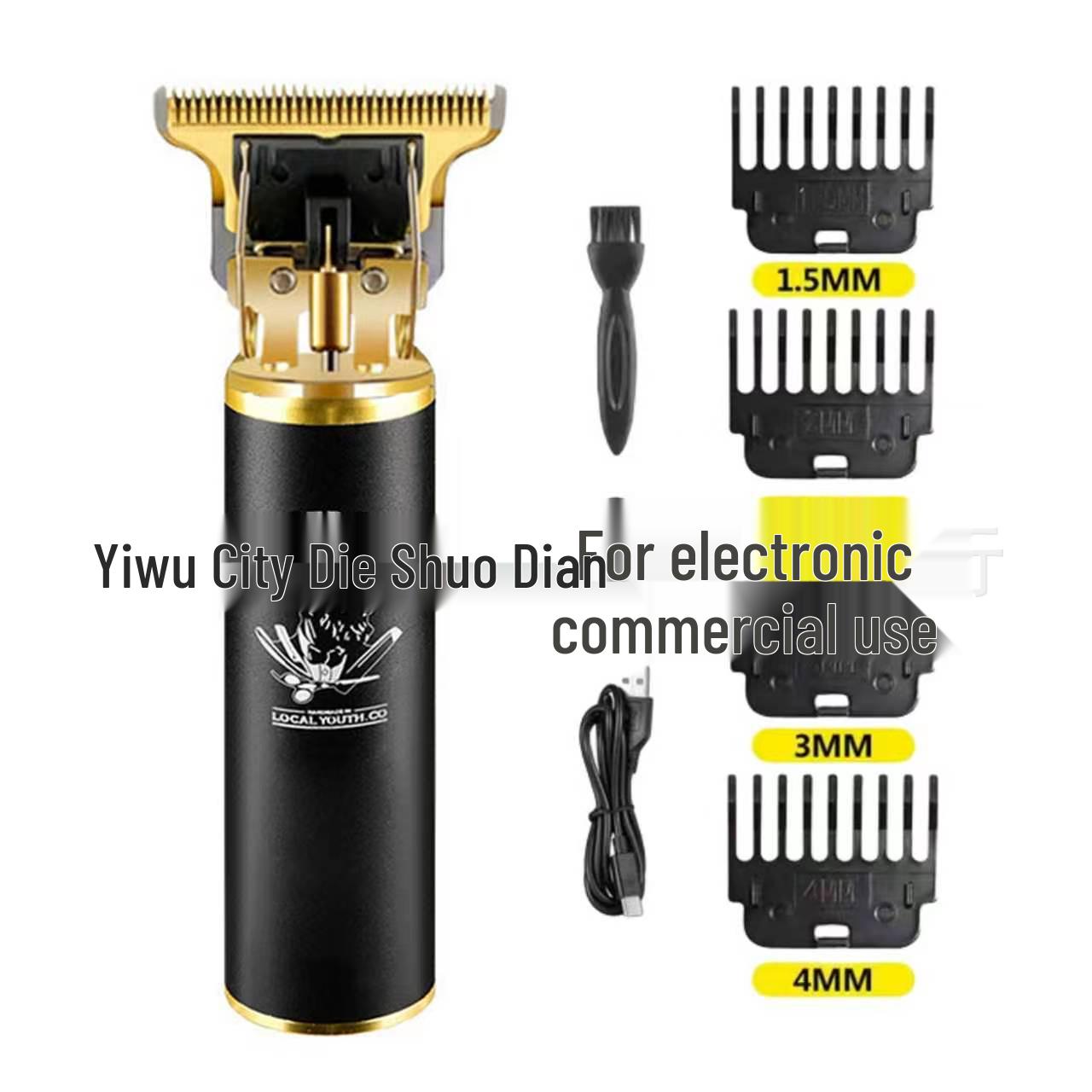 Bald Head Shaver: Professional Electric Hair Clipper for Home & Salon Use