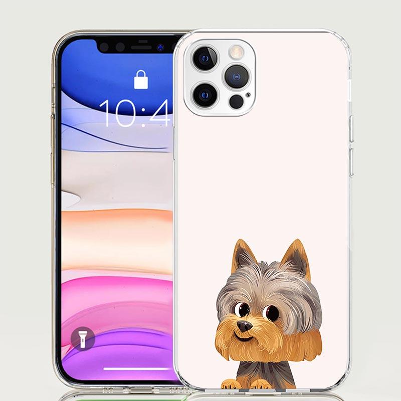 Pug Dog French Bulldog Case Phone Cover for Apple iphone 16 15 14 13 12 Mini 11 Pro Max 16E X XS XR 7 Plus 8 + SE 2020 Trend Fun