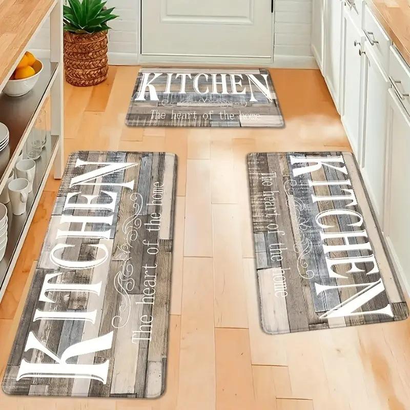 

Modern Printed Kitchen Floor Mats Home Laundry Rug Carpet for Living Room Decor Lounge Area Anti-slip Foot Mat Entrance Doormat 2pc-40x60-40x120