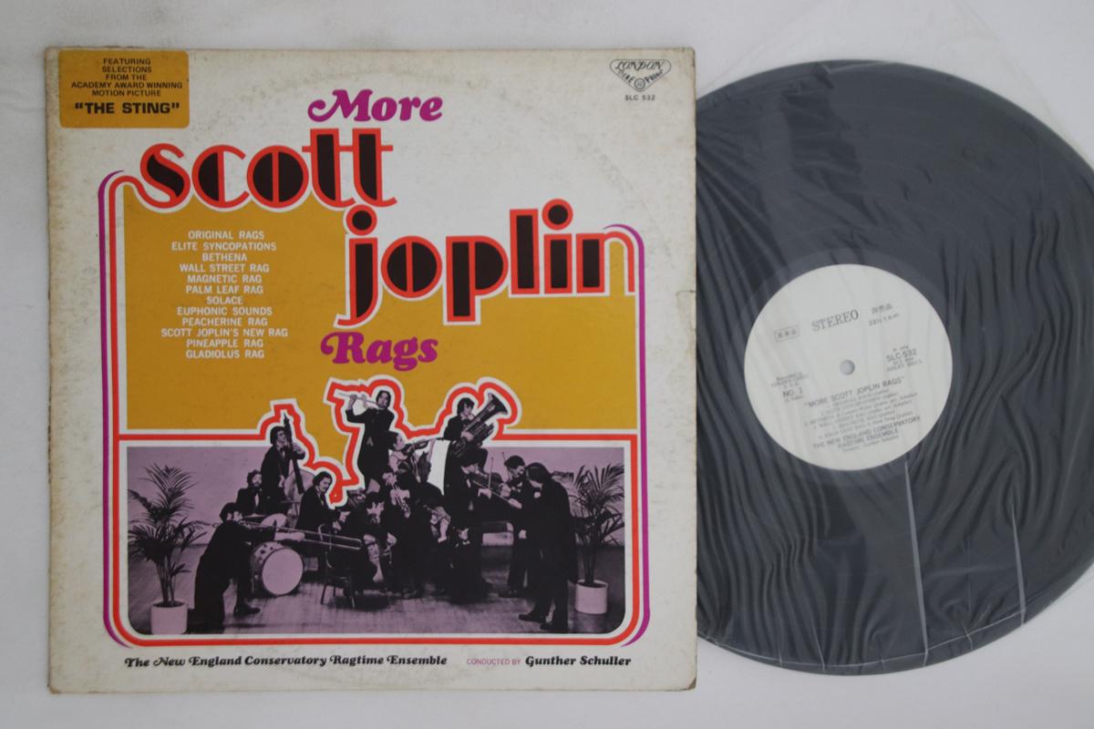 

LP Record NEW ENGLAND CONSERVATORY - More Scott Joplin Rags SLC532PROMO LONDON Japan Jazz Used