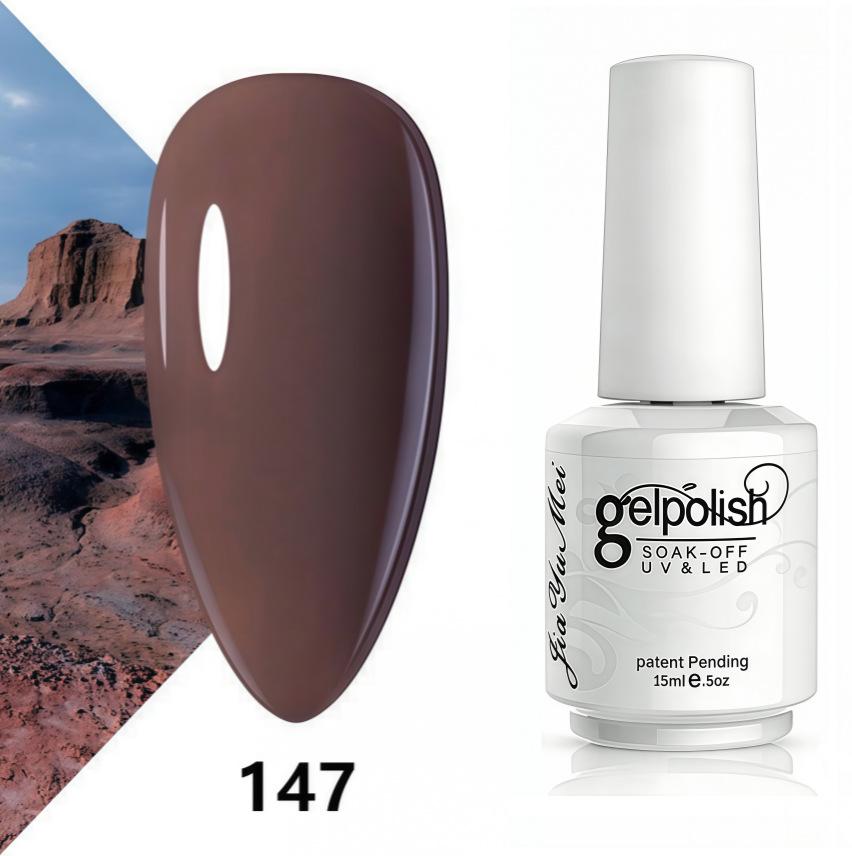 Koudan Long-lasting Gel Nail Polish Set - Firm Base & Top Coat