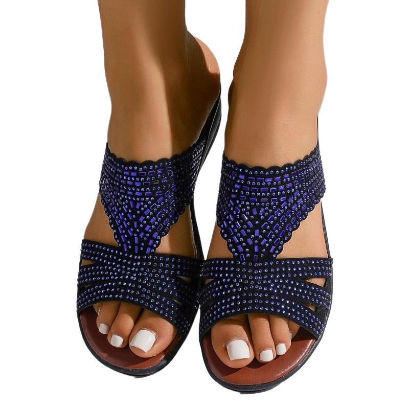 Fashion Ladies Shoes 2025 Fashion Basic Women's Slippers New Outdoor Casual Plus Size Concise Comfortable Best Seller Wedge Slippers