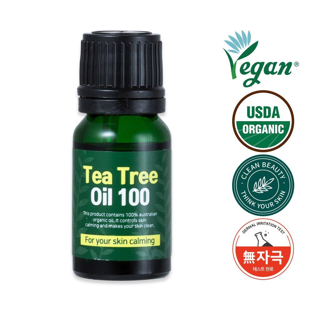 Organic Tea Tree Oil 100 (trouble, Mosquito Soothing)