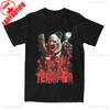 Terrifier Art The Clown Vintage Graphic Tee Scary Horror Movie Unisex Streetwear Halloween Gift Vintage Tshirt 2025
